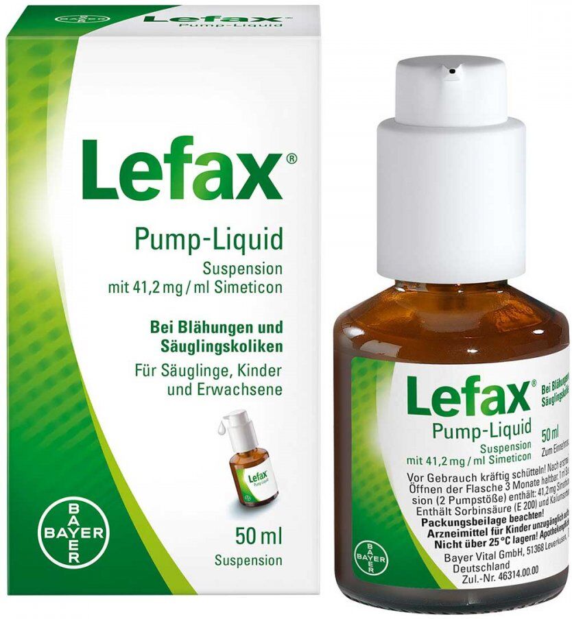 Lefax Pump-Liquid Suspension 50ml