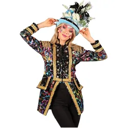 Thetru Karnevalsgarde Damenjacke neon-bunt (3XL)