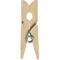 IB Laursen Mini Holzklammer, 2,5 x 0.3 x 0.3 cm