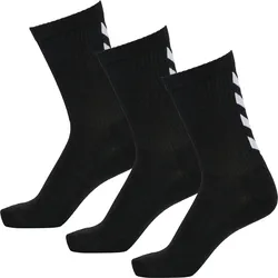 HUMMEL FUNDAMENTAL 3-PACK SOCK | Socken black 14