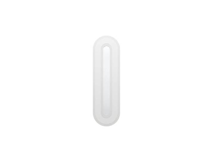 Eglo Plafonnier LED Macchioni\, lampe de plafond à effet cristal\, luminaire en sailie\, éclairage pour la cuisine et le bureau\, métal et plastique blanc\, blanc neutre\, 40x12 cm