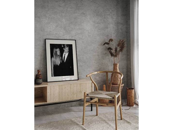 Bild Jennifer Aniston and Brad Pitt Buche Massiv, lackiert Acrylglas Multicolor 52 x 62cm