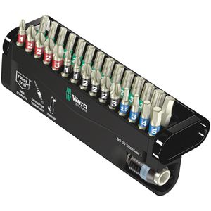 Wera Bitset Bit-Check 30 Stainless 1, 05071109001, 30-teilig, Kreuzschlitz, Torx, Innensechskant