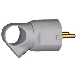 Legrand 050324 Stecker mit Abzug grau 50324