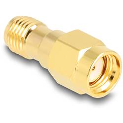 Delock 90203 90203 HF-Adapter RPSMA-Stecker - SMA-Buchse 1 St. Piece
