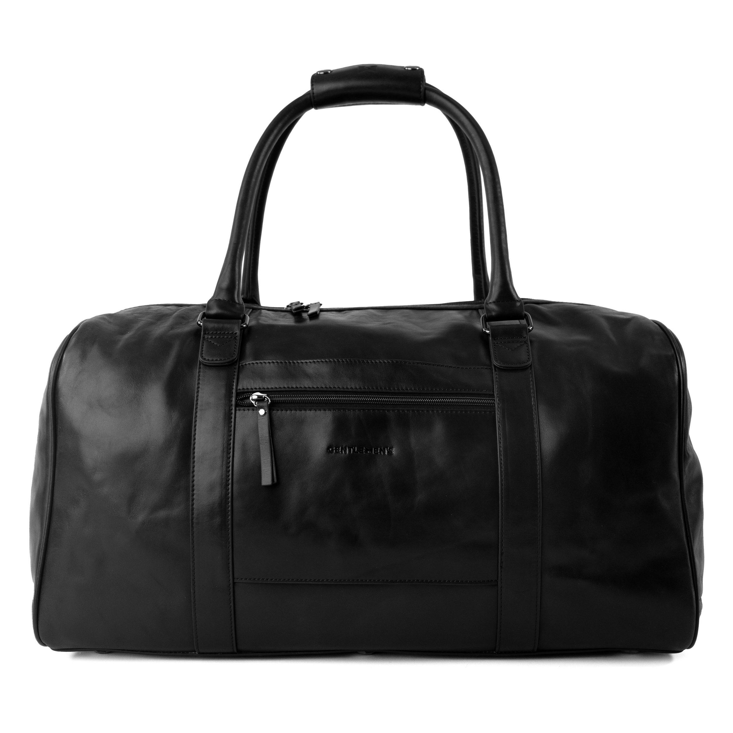 Gentlemen's Weekender Heidelberg - Reisetasche Echtleder Herren - große Leder Wochenendtasche - Duffel Bag für Reise & Business - Laptopfach