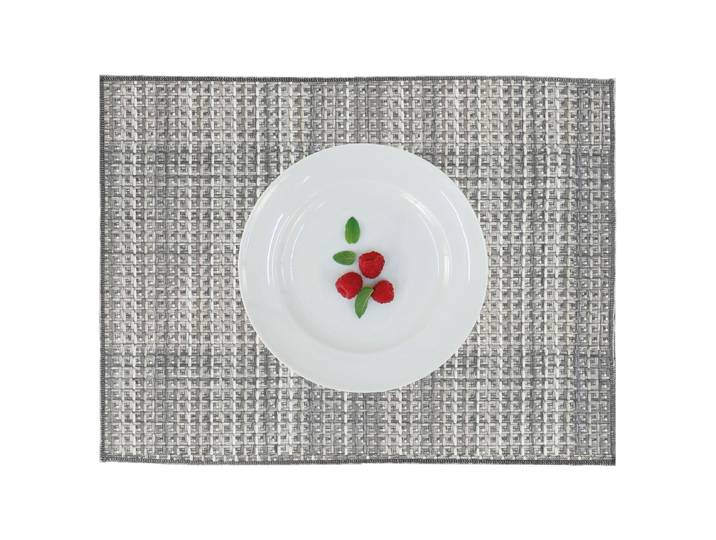 home24 Placemat Cona 35 x 48cm grijs/grijs