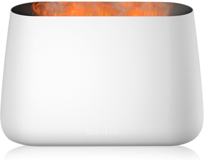 Stadler Form Ben ultrasonic aroma diffuser and air humidifier with a real-life fireplace effect colour White 1 pc