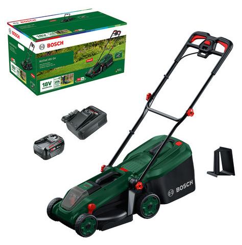 Akku-Rasenmäher ROTAK18V-34, 1x Akkupack PBA 18V 5.0Ah
