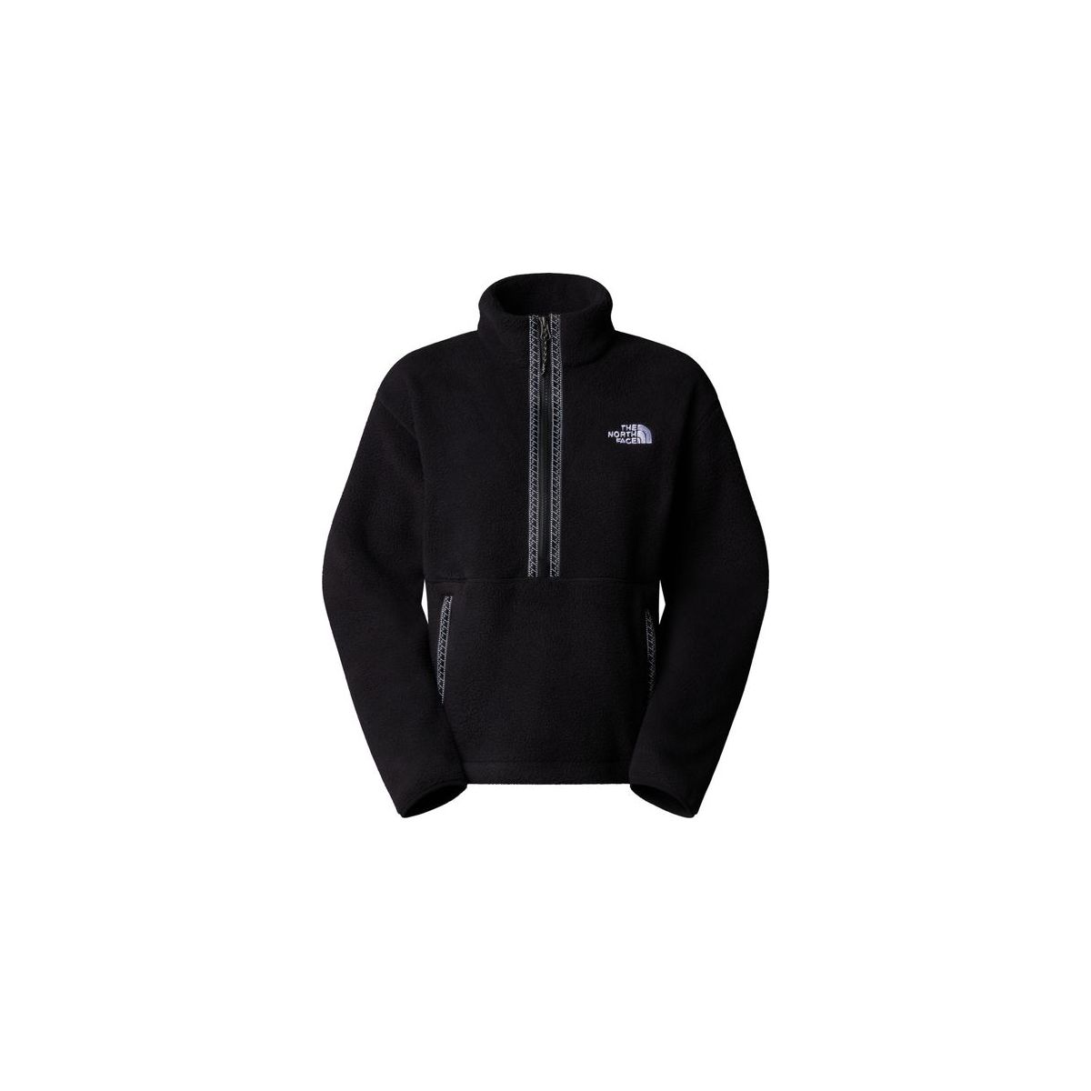 The North Face Womens TNF Fleeski 1/4 Zip Pullover tnf black/tnf black (KX7) L NF0A88Z3KX7-L