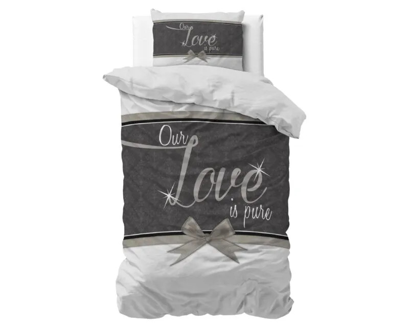 Sleeptime Pure Love beddengoed wit 140 x 200/220 cm