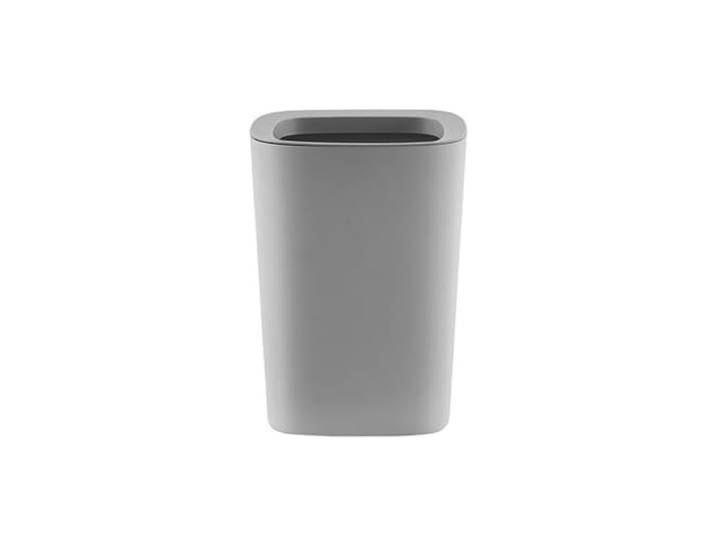 HGYNBCP Kleiner, oben offener Mülleimer for Zuhause, Küche, Büro, 15 l Fassungsvermögen(Gris)