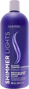 Clairol Professional Shimmer Lights Purple Conditioner for Blonde & Silver
