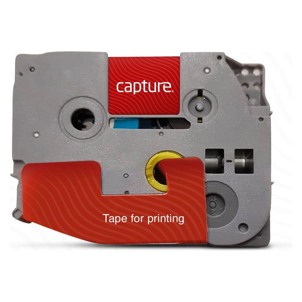 Capture Tape Black on Yellow 9mm (0.90 cm, Schwarz, Gelb) (CA-TZE621)