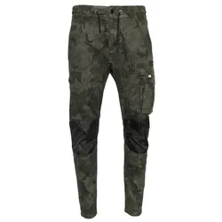 CAT Arbeitshose mit Bund Dynamic Night Camo robuste Herren Arbeitshose 34/32