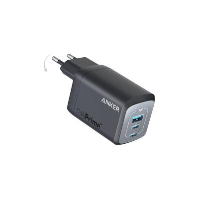 Anker 735 Prime Wandladegerät 67 W, 3 Geräte gleichzeitig aufladen, Ladeschutz