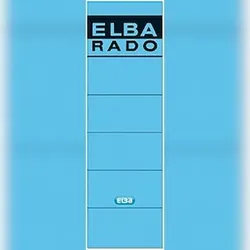 ELBA Ordnerrücken-Etiketten 'ELBA RADO' - kurz/breit, blau