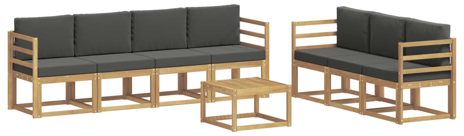Outdoor-Sofagarnitur 7 pcs