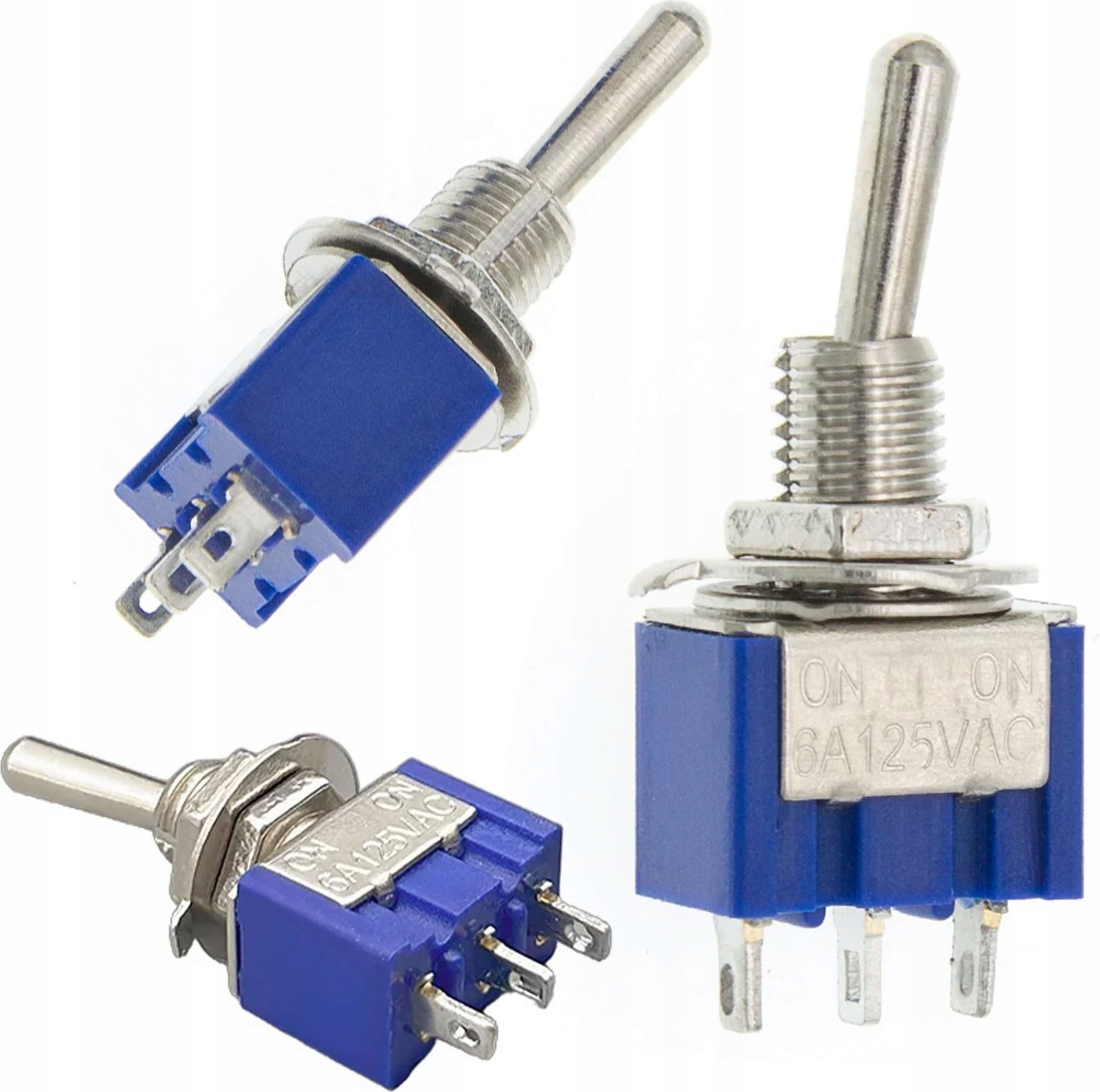 ROSFIX Hendelschakelaar MTS-103 On-Off-On 3A/250V 6A/125V