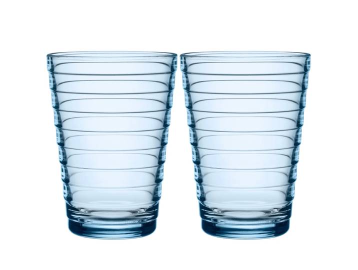 Iittala - Aino Aalto Longdrinkglas 33 cl, aqua (2er-Set)