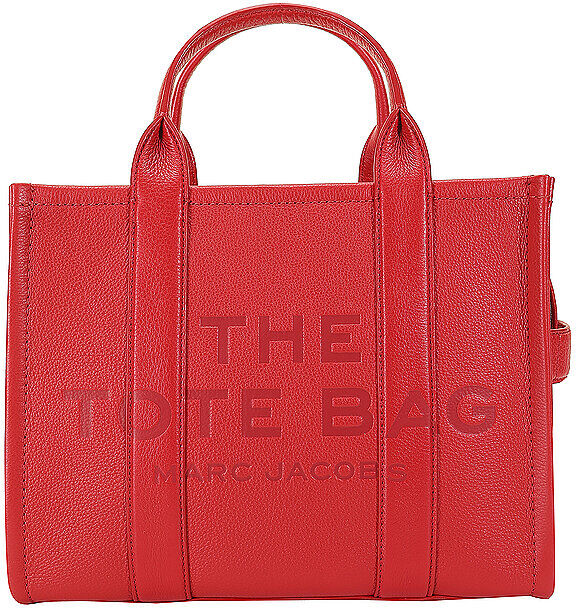Marc JACOBS Ledertasche - Tote Bag THE MEDIUM TOTE BAG LEATHER rot EG