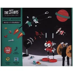 The Off Bits Space mission, suitcase pack more than 150 parts