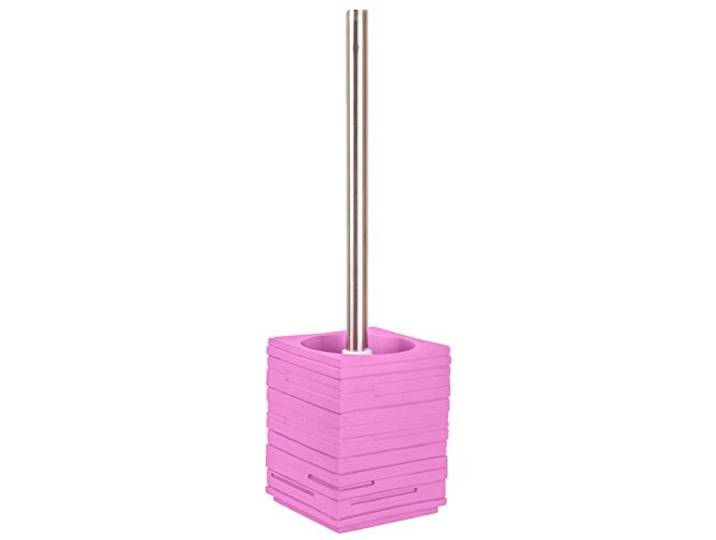 Moderne WC Bürste aus hochwertigem Kunststoff, Elegantes Design, pflegeleicht, Calero Pink