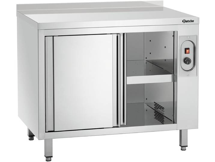 Bartscher Warmkast 700 - B1000 MA - 2 Schuifdeuren - 20–80°C - 230V - 1000x700x850mm