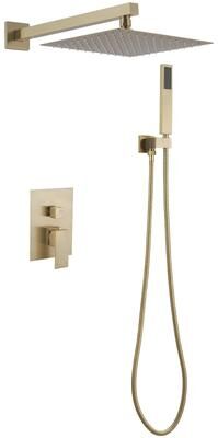 WIZ Hand Held Shower Heads 2-Spray Wall Mount System