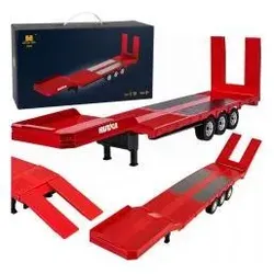 No Name Przyczepa Niskopodwoziowa Naczepa Do Scania 770S Huina Szara 1:18