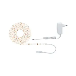 Paulmann 78972 SimpLED LED Strip Warmweiß Komplettset 5m beschichtet 11W 300lm/m 60 LEDs/m 3000K 18V