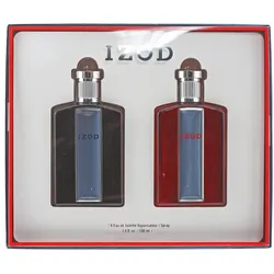 Izod, Beauty Geschenkset, Gift Set 100ml Blue EDT + 100ml Red EDT (Parfum Set)