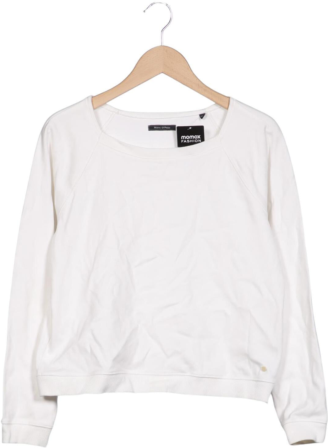 Marc O' Polo Sweater, Weiß, Gr. S, Baumwolle - Second Hand