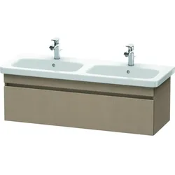 Duravit DuraStyle Waschtisch-Unterschrank DS639807575 123x44,8x39,8cm, 1 Auszug, Becken links/rechts, leinen
