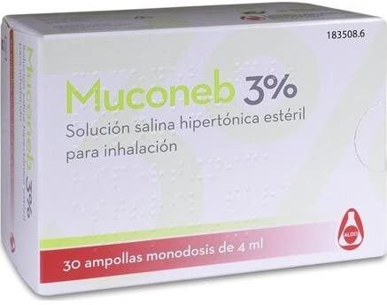 ALDO-UNION Muconeb 3% Sol Salina 30 Amp.