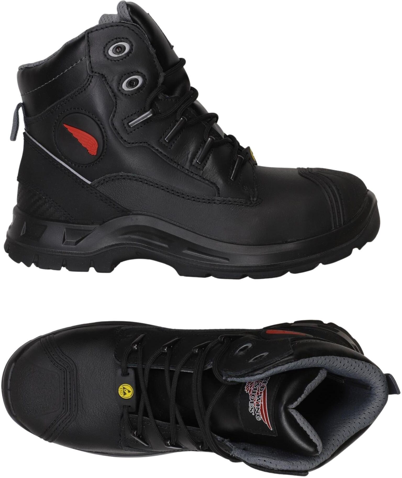 Red Wing Shoes Herren Stiefel, Schwarz, Gr. EU 39, kein / Etikett - Second Hand