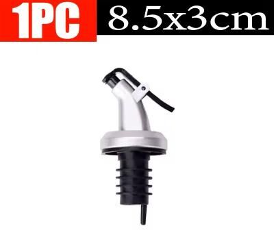 Uplift Treasures Oil Bottle Stopper With Leak Proof Nozzle silver A (1 Pc)