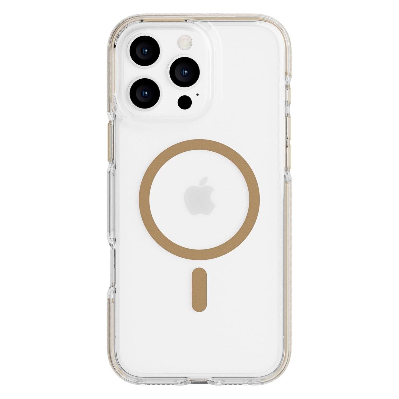 Evo Tech21 - Crystal - Cover - iPhone 16 Pro Max - Crystal MagSafe - Gold (Apple iPhone 16 Pro Max) (T21-11036)