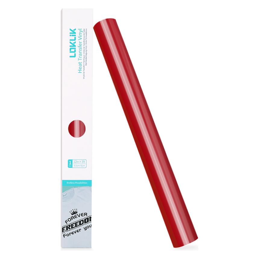 Loklik Heat Transfer Vinyl Basic - Rot (SG-HTV-1012-US-L-B2B)