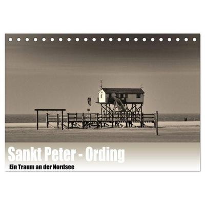 Sankt Peter-Ording. Ein Traum an der Nordsee (Tischkalender 2027 DIN A5 quer), CALVENDO Monatskalender