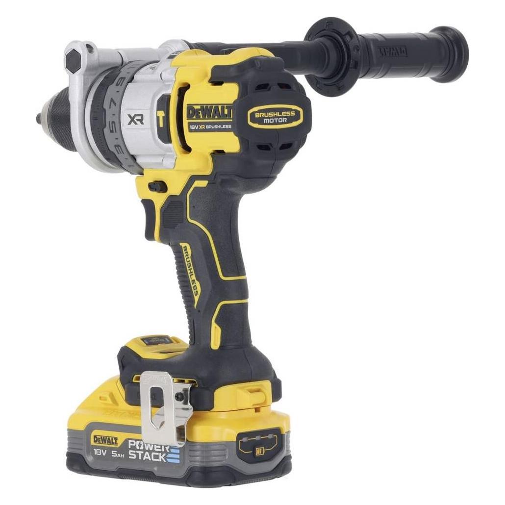 DeWalt Set bestehend aus Akku-Schlagbohrschrauber DCD1007H2T-QW und Akku-Kit DCB1104M2-QW (Schlagbohrschrauber) (DCD1007H2T-QW+DCB1104M2-QW)