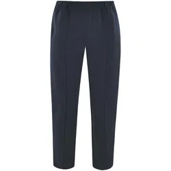 hajo Herren Kurhose - Jogginghose, Homewear, stay fresh, Stretch Cotton-Mix, uni Blau / XL
