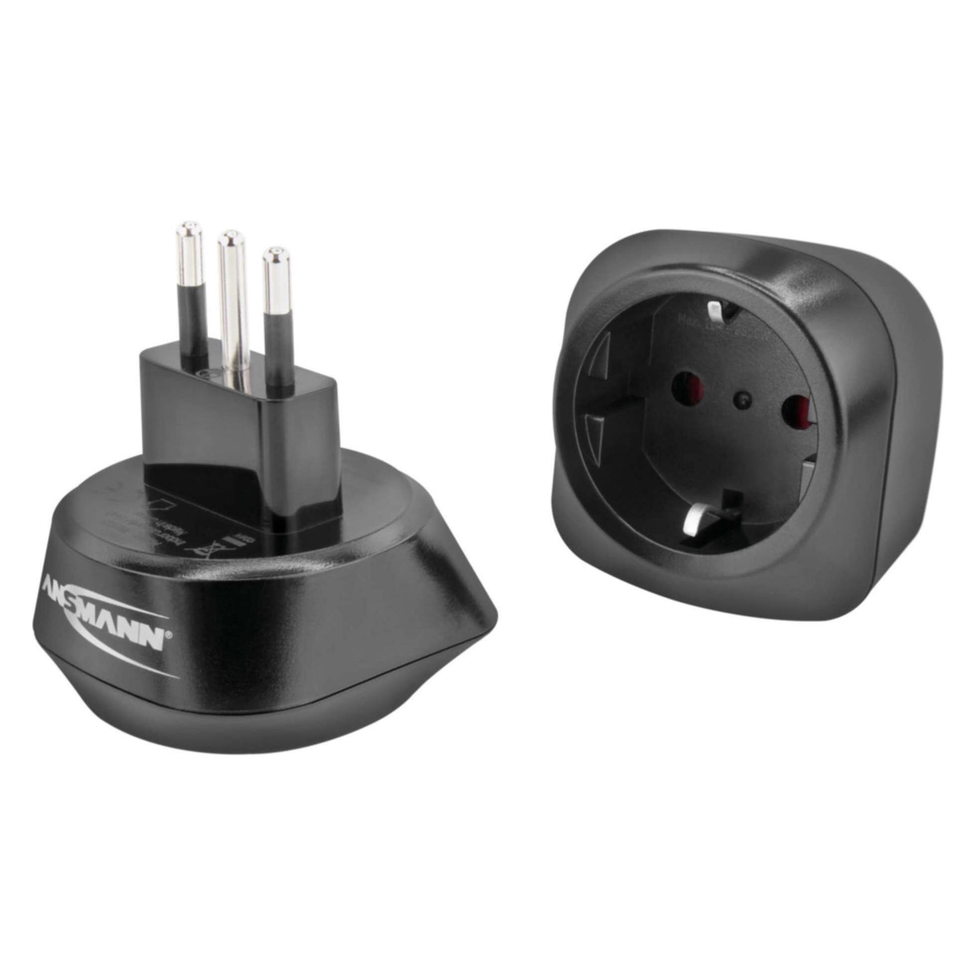 Ansmann Reisestecker EU to IT (1250-0035)