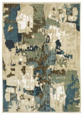 Style Haven Raphael Abstract Beige/ Multi Mixed Pile Area Rug