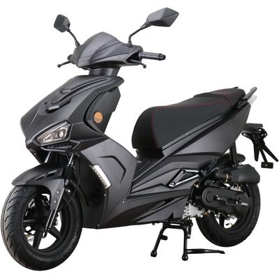 Motorroller GT UNION "Striker 25", schwarz (schwarz, schwarz), Motorroller, 25 km/h, Luftgekühlter Motor, B:71cm H:115cm L:181cm