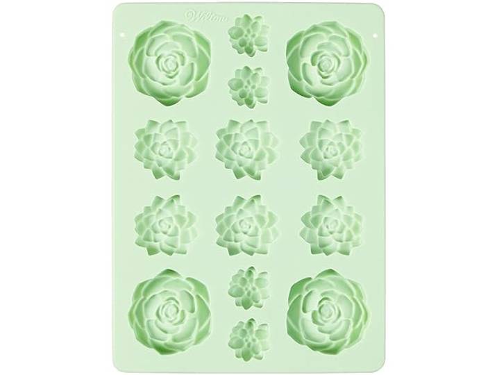 Wilton Silicone Mould Siliconen Vorm, Succulents