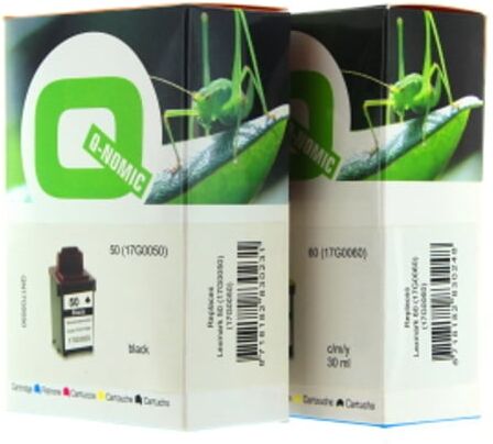Q-Nomic Multipack 50 (negro) + 60 (tri-color)
