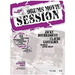 Auteurs Divers Drums Movie Session Vol1 Debutant A Fin De Premier Cycle/Batterie Avec CD, Fachbücher von Auteurs Divers