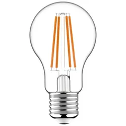 LED Filament Leuchtmittel - Glühlampe A60 E27 7W 806lm 2700K Klar 330° n. dimmbar