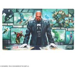 Gamegenic Magic: The Gathering Marvel Super Heroes Prime Playmat - Director Nick Fury